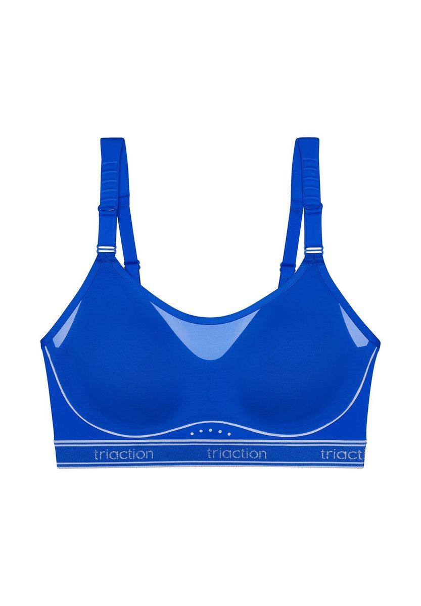 Blauer Cardio-Workout-Sport-BH