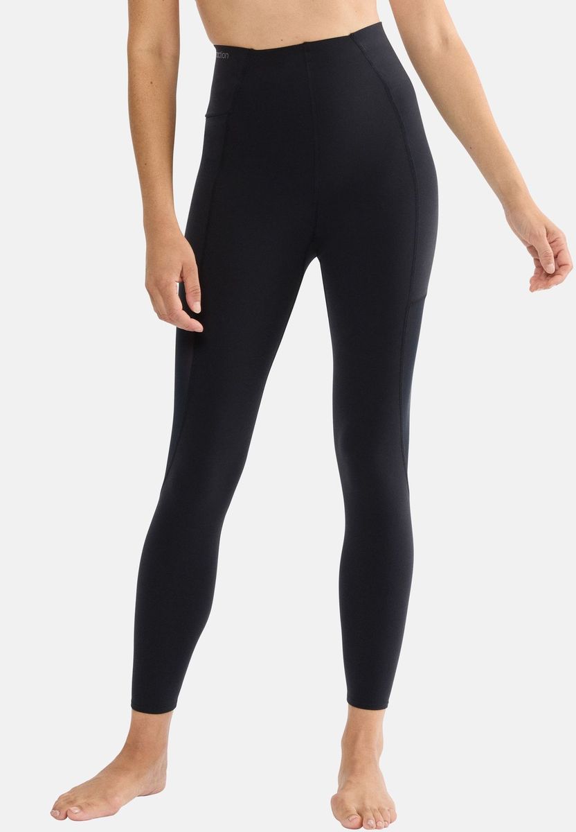 Hochgeschnittene Sport Capri Leggings