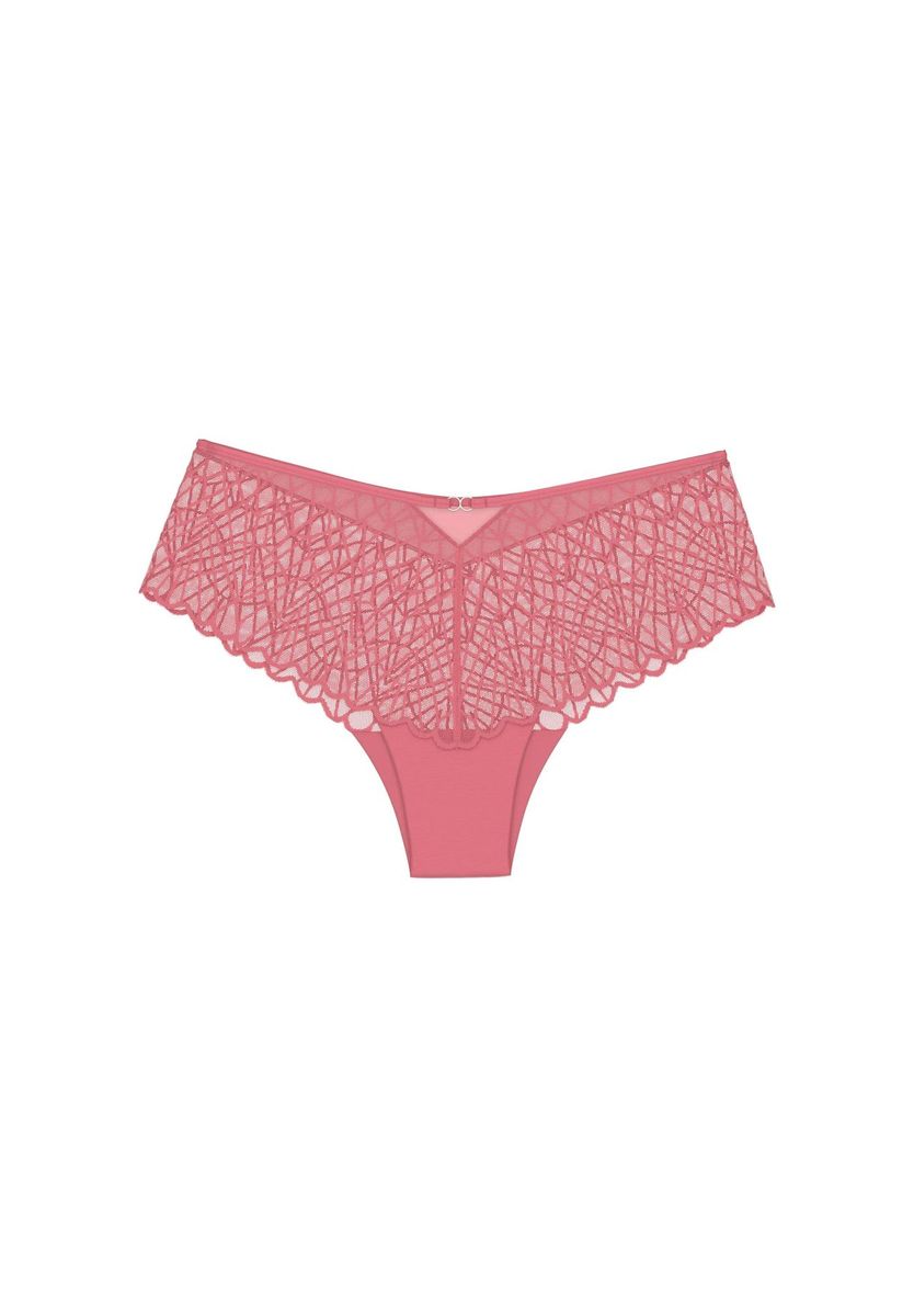 Hipster-Slip mit floraler Spitze