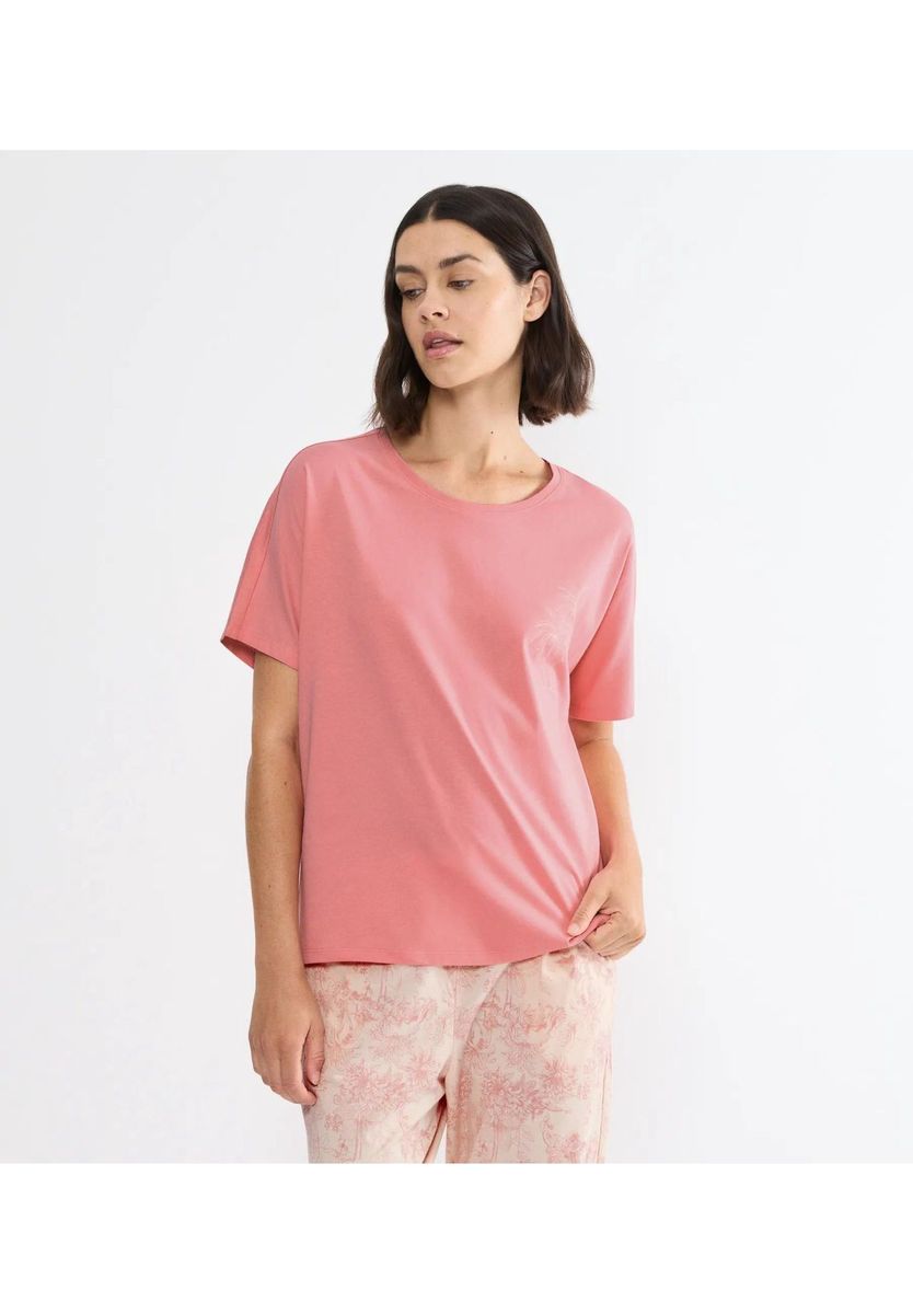 Schlafshirt mit lockerer Passform und Grafik