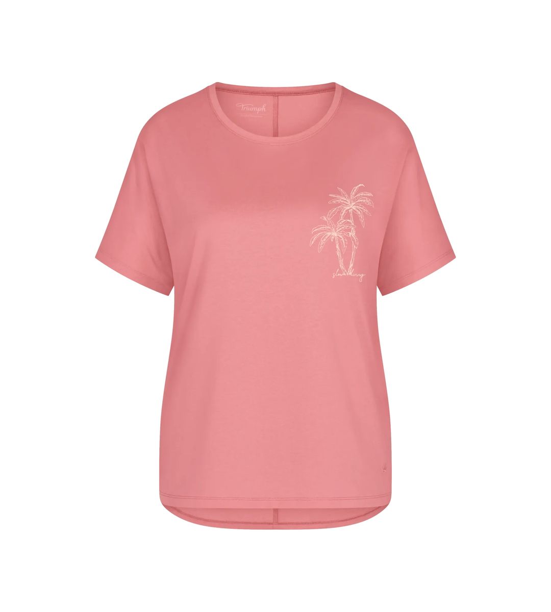 Schlafshirt mit lockerer Passform und Grafik