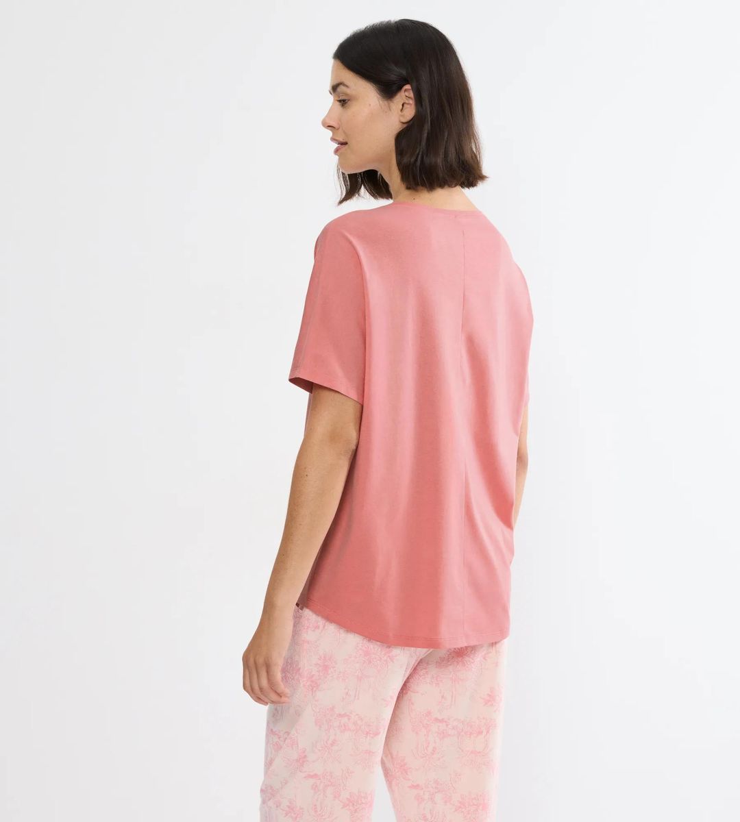 Schlafshirt mit lockerer Passform und Grafik