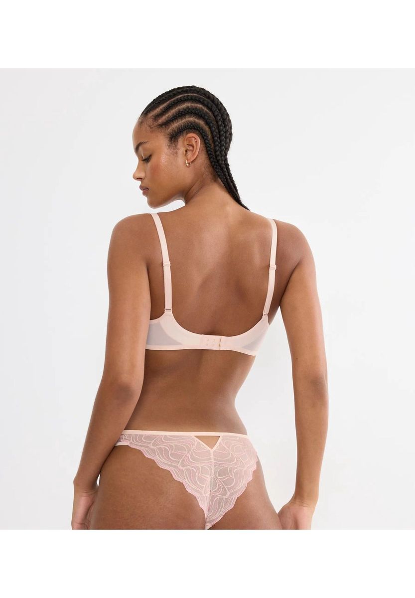 Balconette-BH aus Spitze mit Bügelstütze