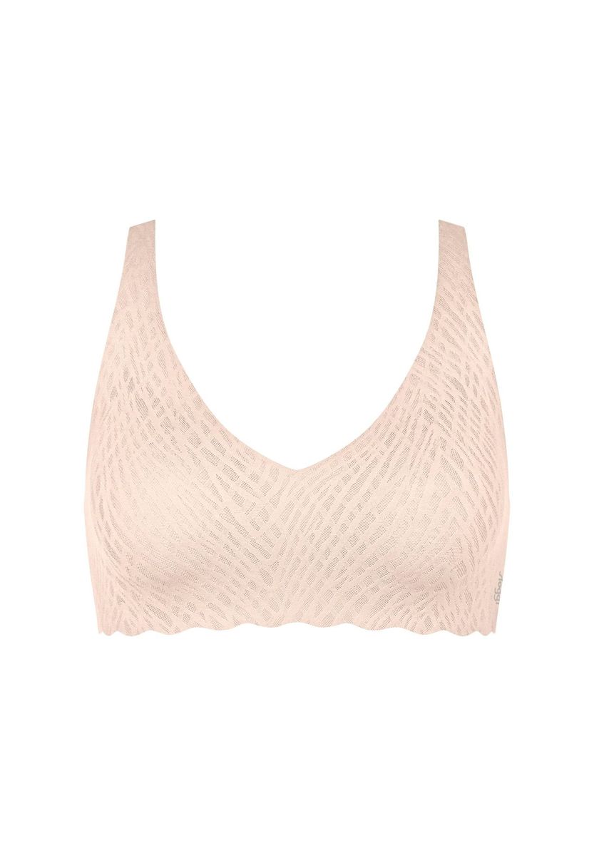 Weicher kabelloser Spitzen-BH mit Polstern