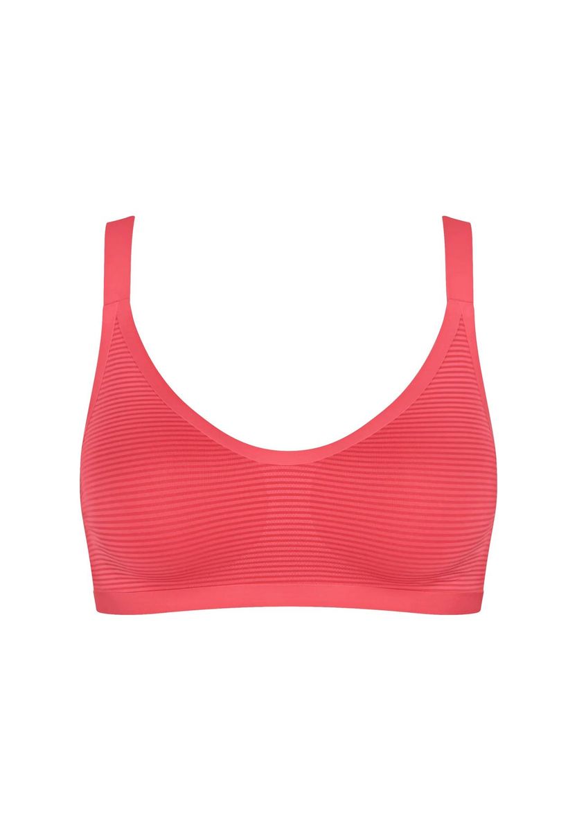 Nahtloses Bralette-Top aus recyceltem Polyamid