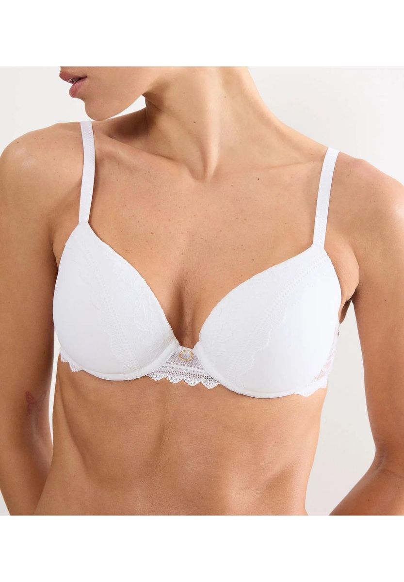 Push-Up BH mit Bügel und Spitze