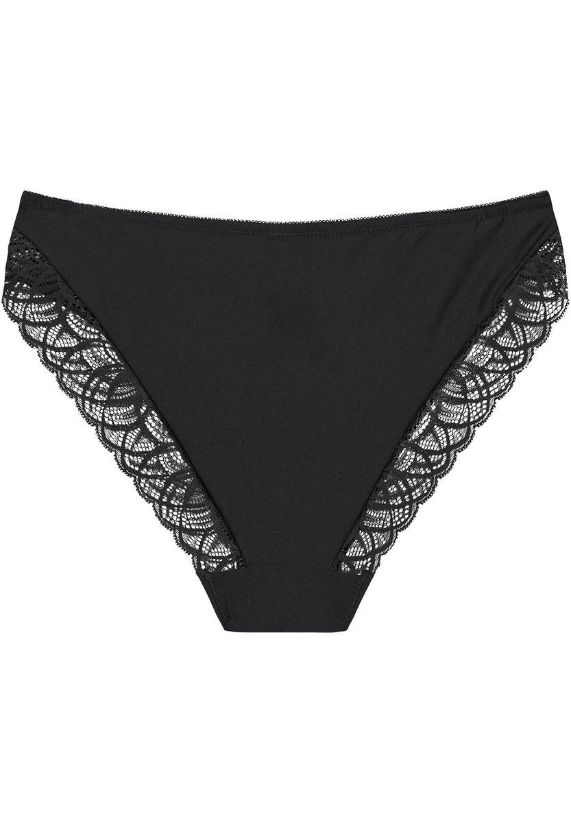 Hüfthose mit Spitzendetails