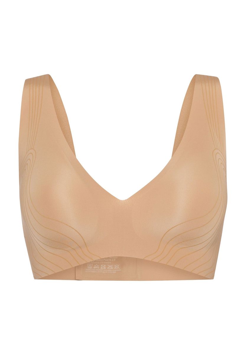 Nahtloser kabelloser BH mit herausnehmbaren Polstern