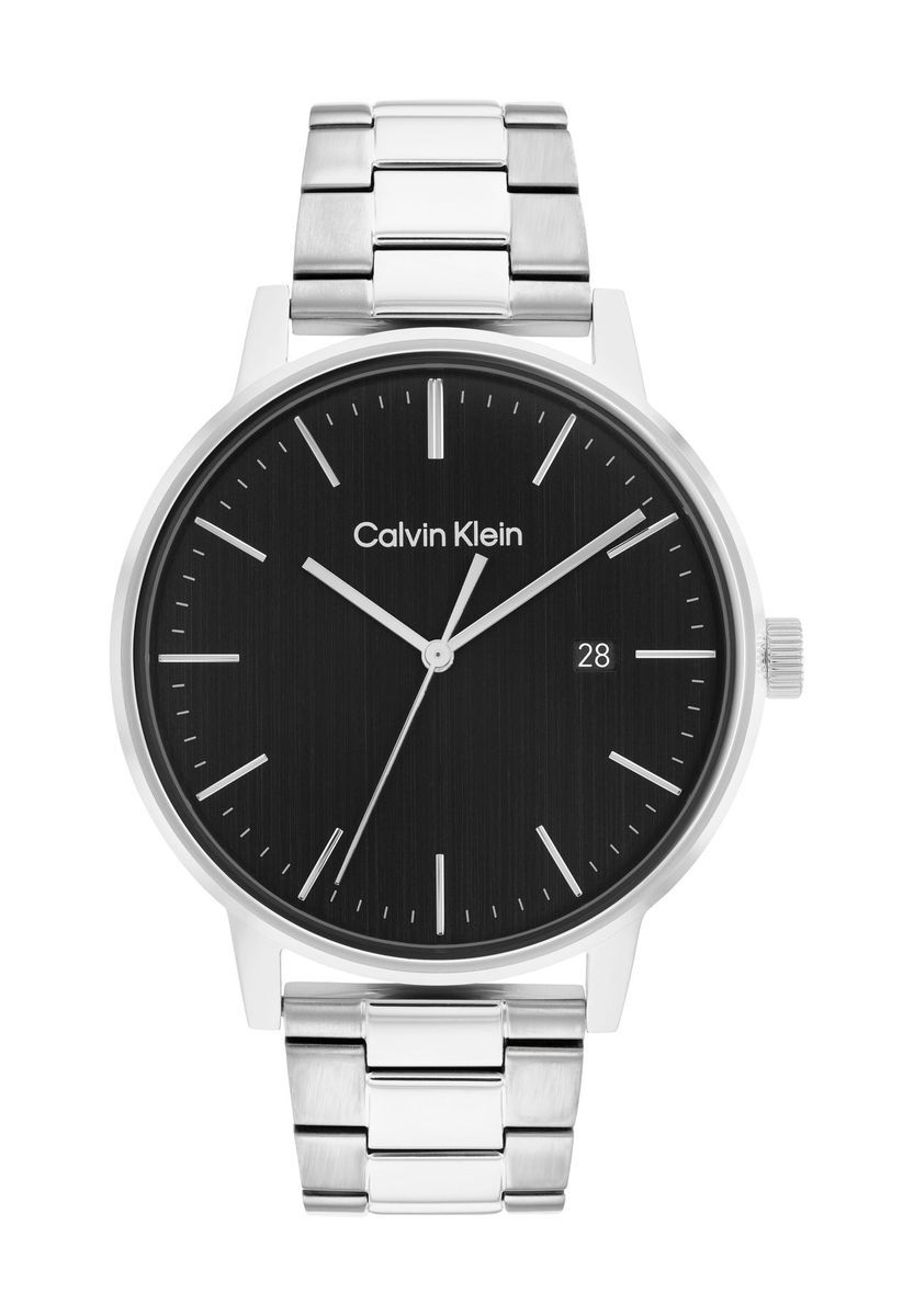 Elegante minimalistische Herrenuhr aus Edelstahl