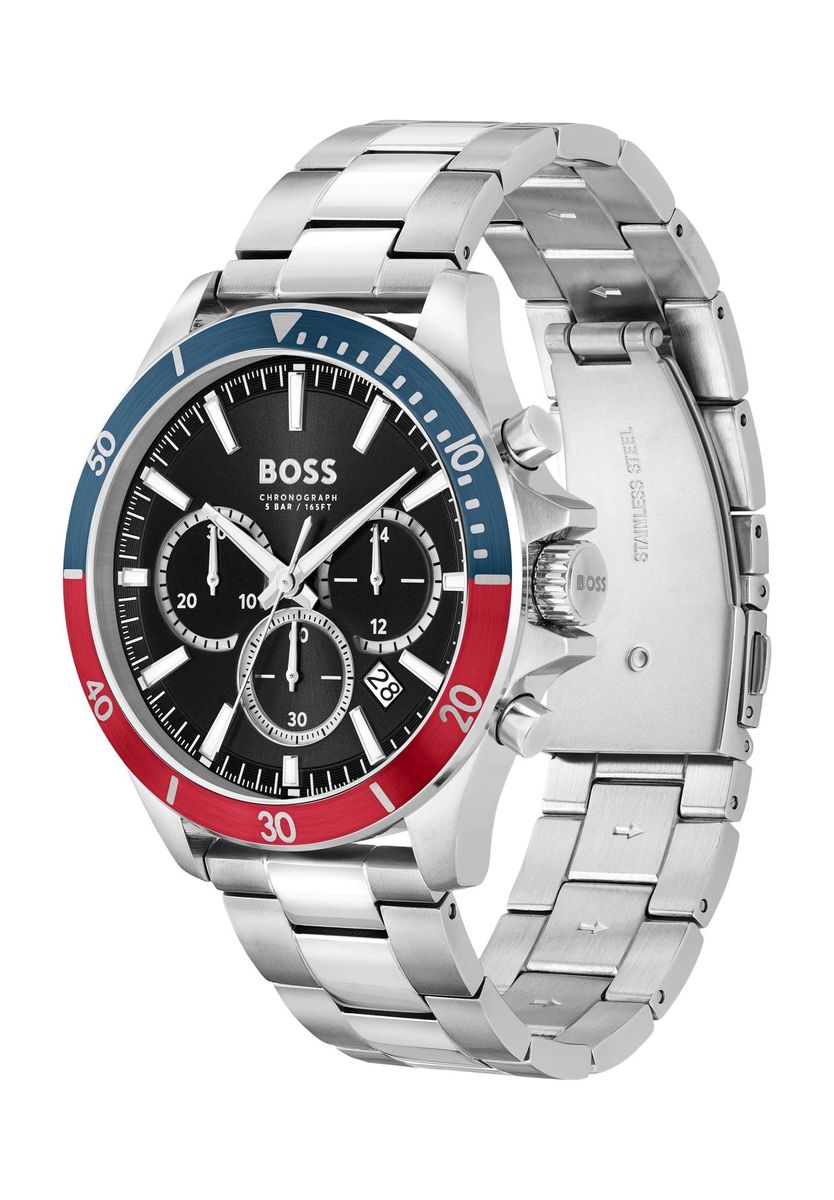 Herren-Chronograph aus Edelstahl