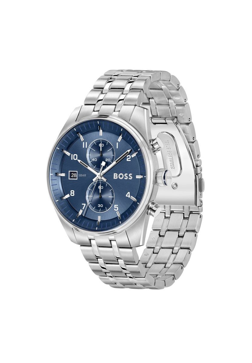 BOSS Herren Chronograph "1514216", BLAU, 99