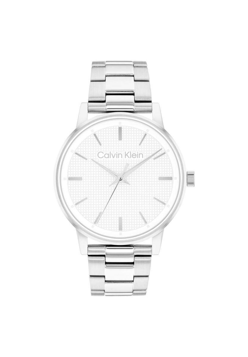 Minimalistische Quarzuhr aus Edelstahl