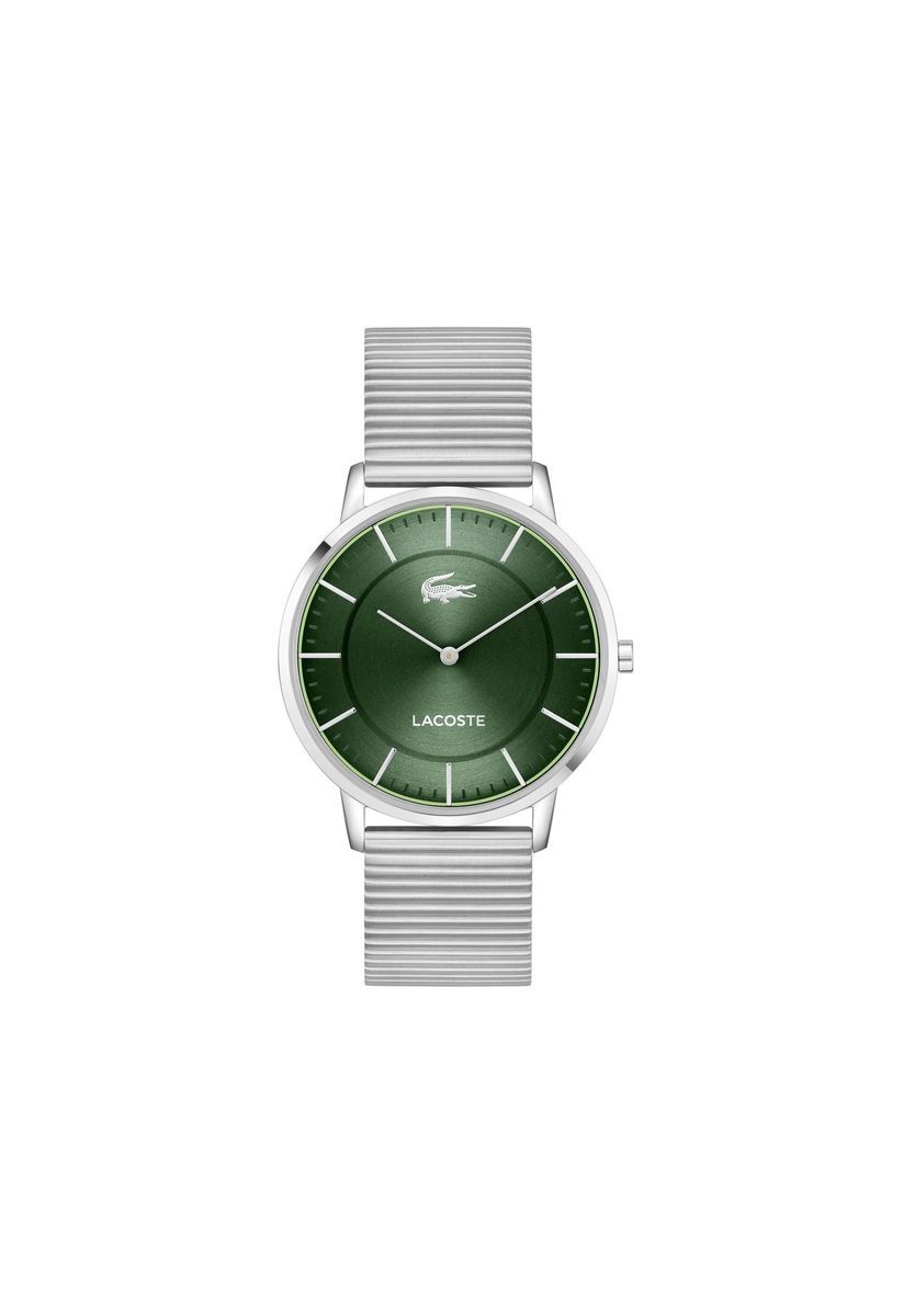 Klassische minimalistische Uhr mit Mesh-Armband