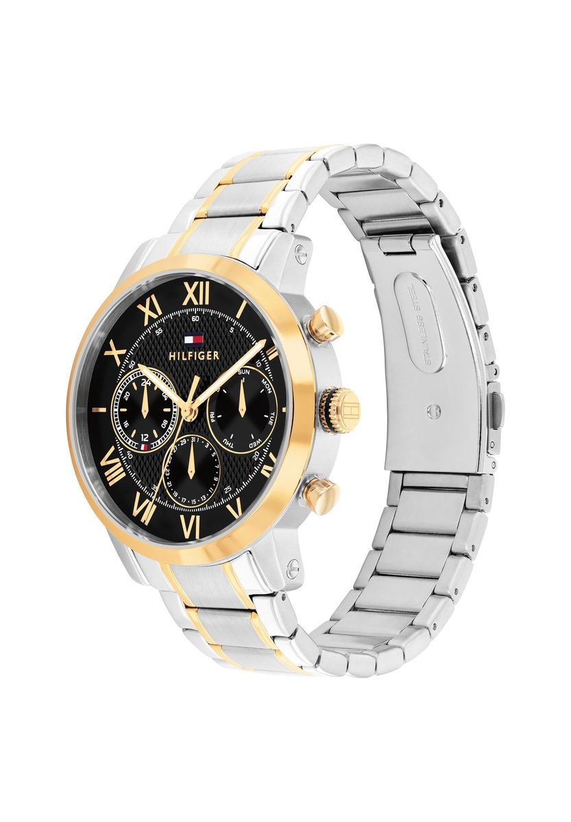 Herren-Multifunktions-Zweifarbige Armbanduhr