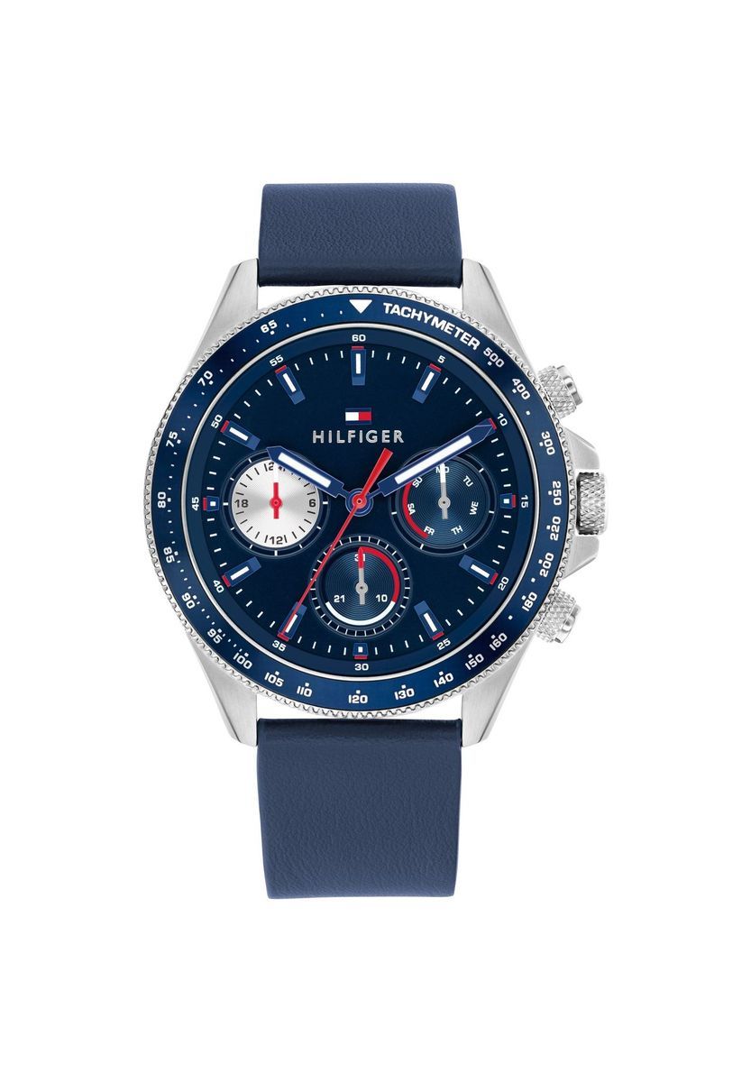 TOMMY HILFIGER Herren Armbanduhr "1792209", BLAU, 99