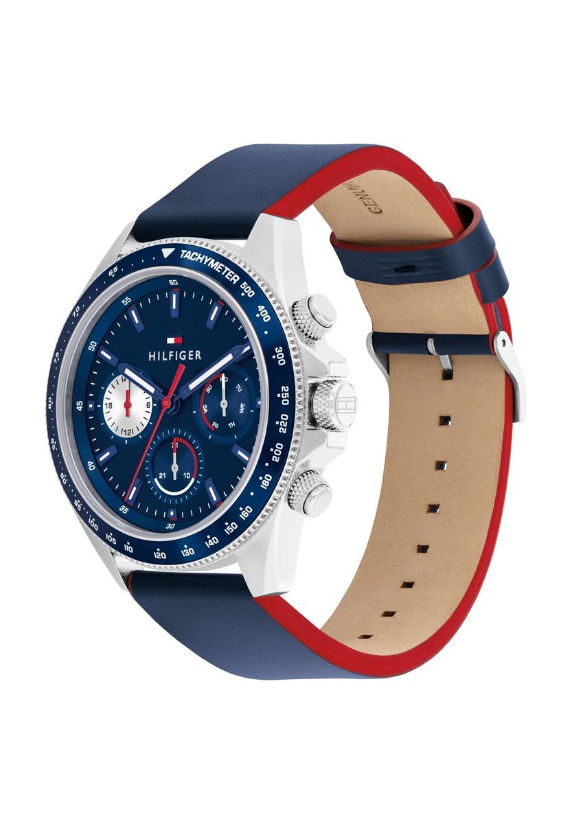 TOMMY HILFIGER Herren Armbanduhr "1792209", BLAU, 99