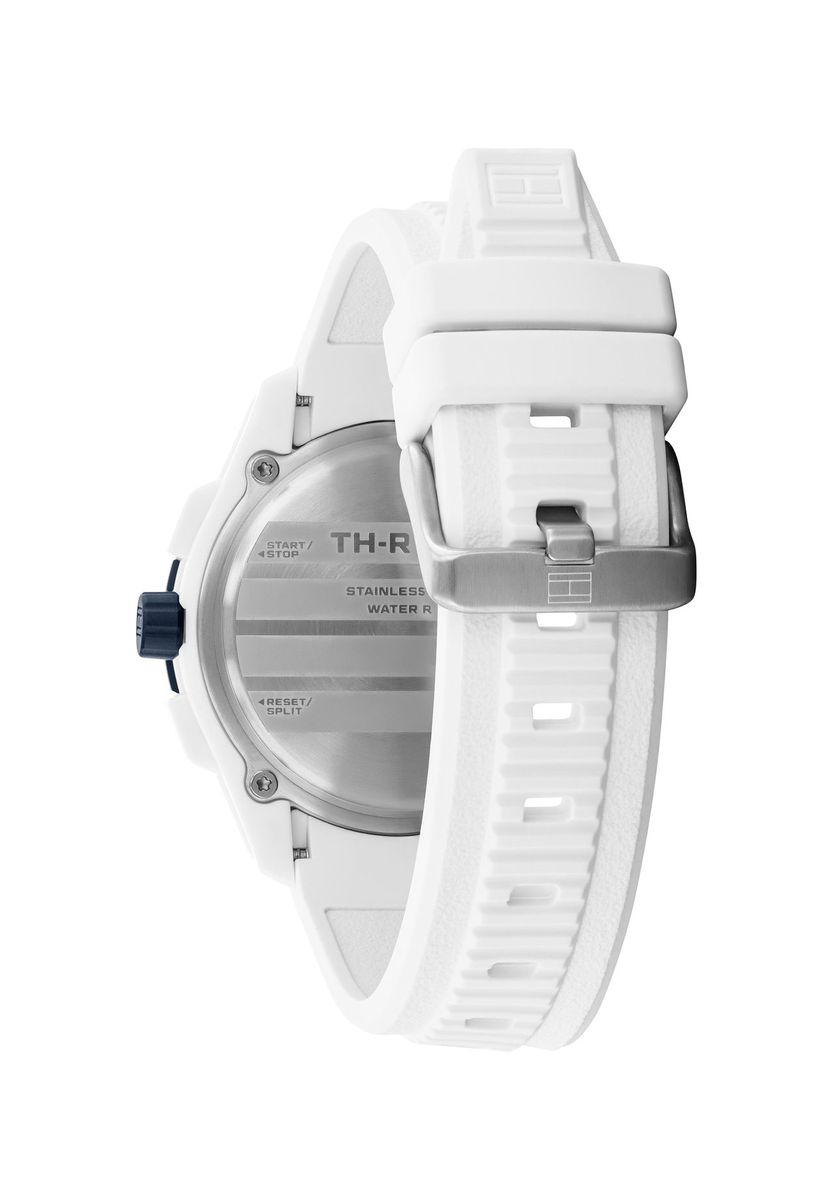 Chronograph Uhr mit Silikonarmband