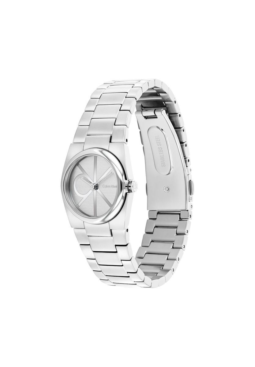 Damen-Analoguhr aus Edelstahl