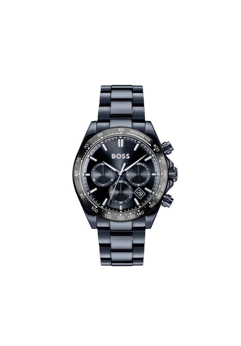 Herren-Chronograph-Uhr mit Tachymeterlünette