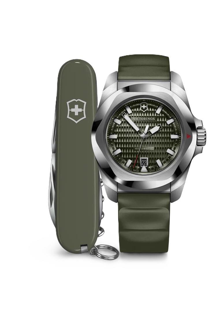 Herren Automatikuhr mit grünem Zifferblatt