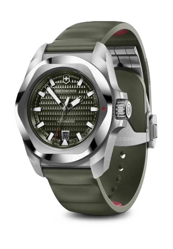 Herren Automatikuhr mit grünem Zifferblatt