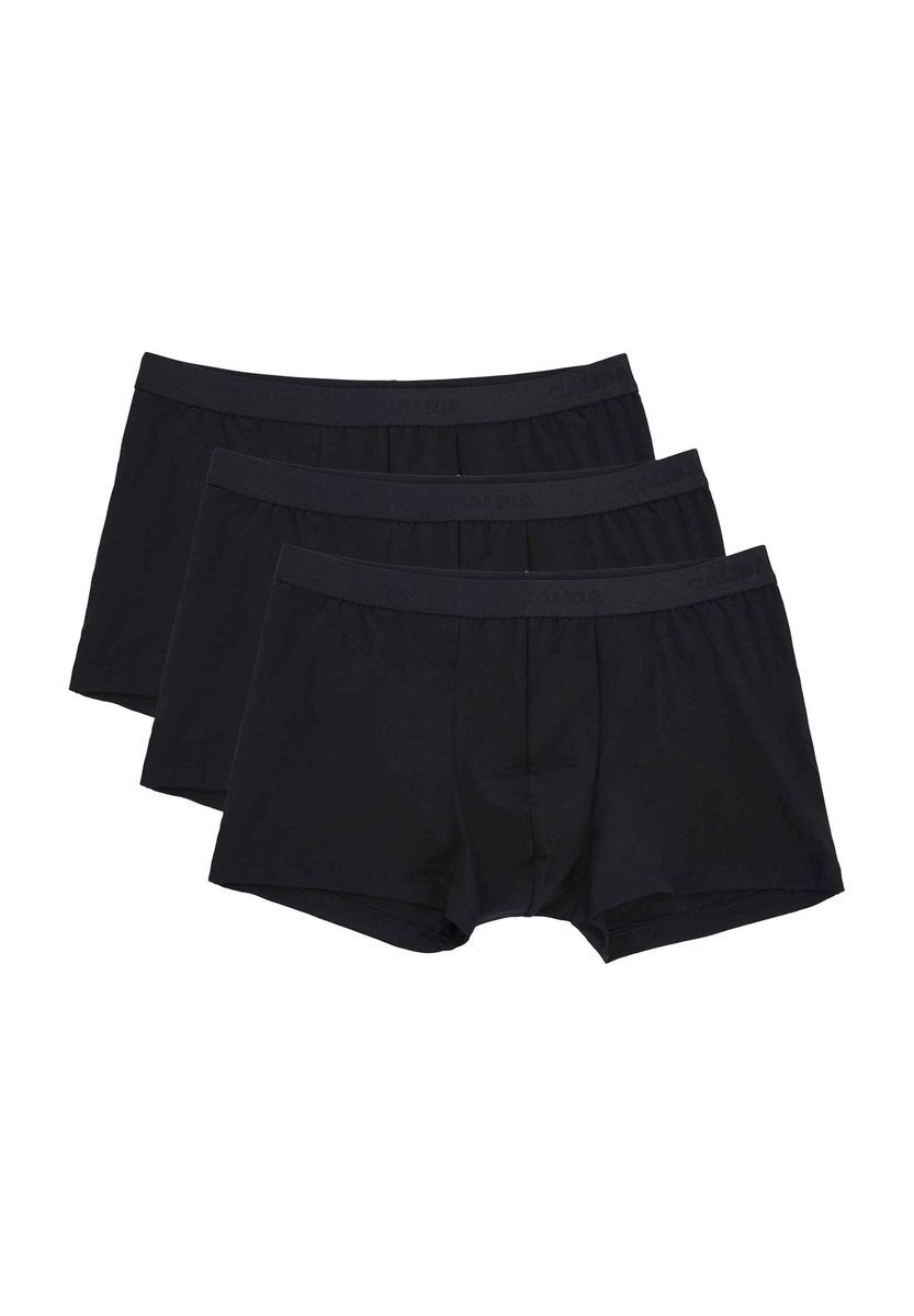 Herren Schwarze Baumwoll-Boxershorts im Pack