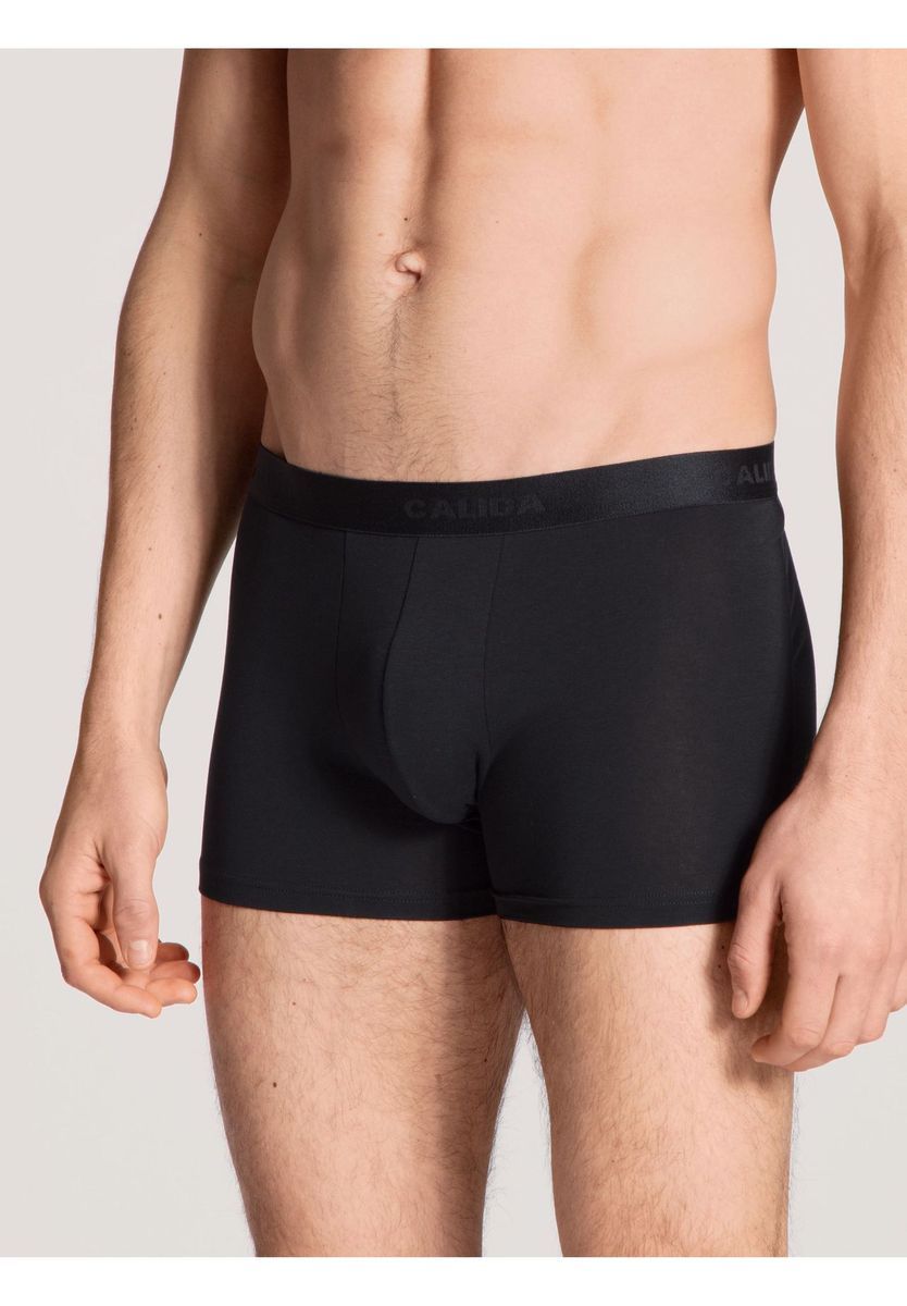 Herren Schwarze Baumwoll-Boxershorts im Pack