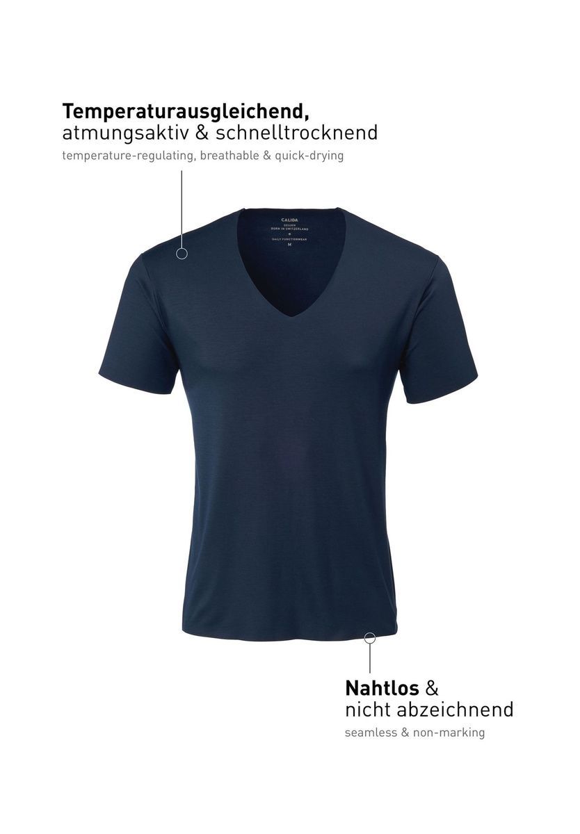 Clean Cut V-Ausschnitt T-Shirt