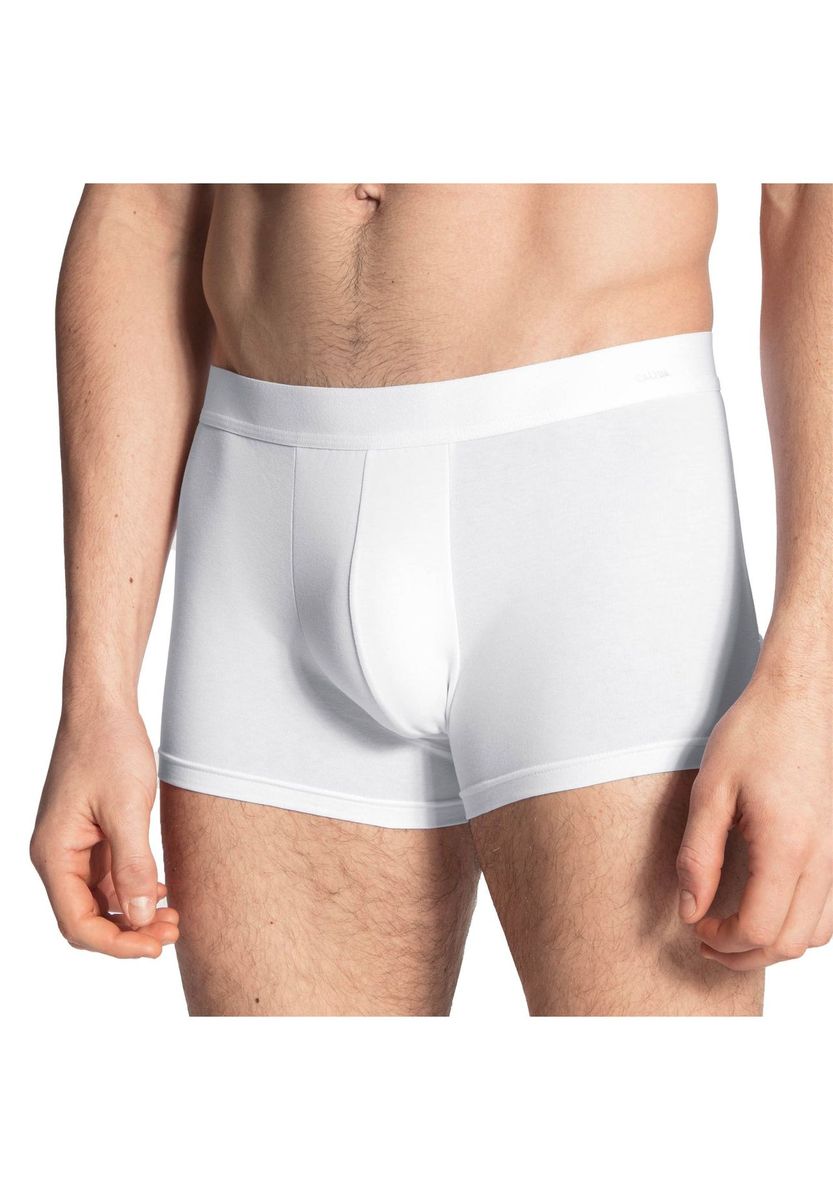 Klassische weiße Baumwollmischung Boxerbriefs