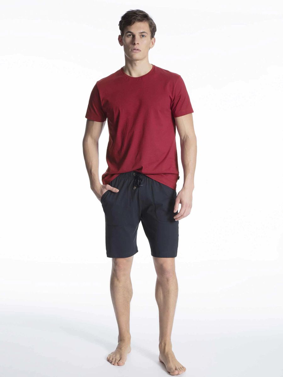 Lounge-Shorts aus Baumwoll-Jersey
