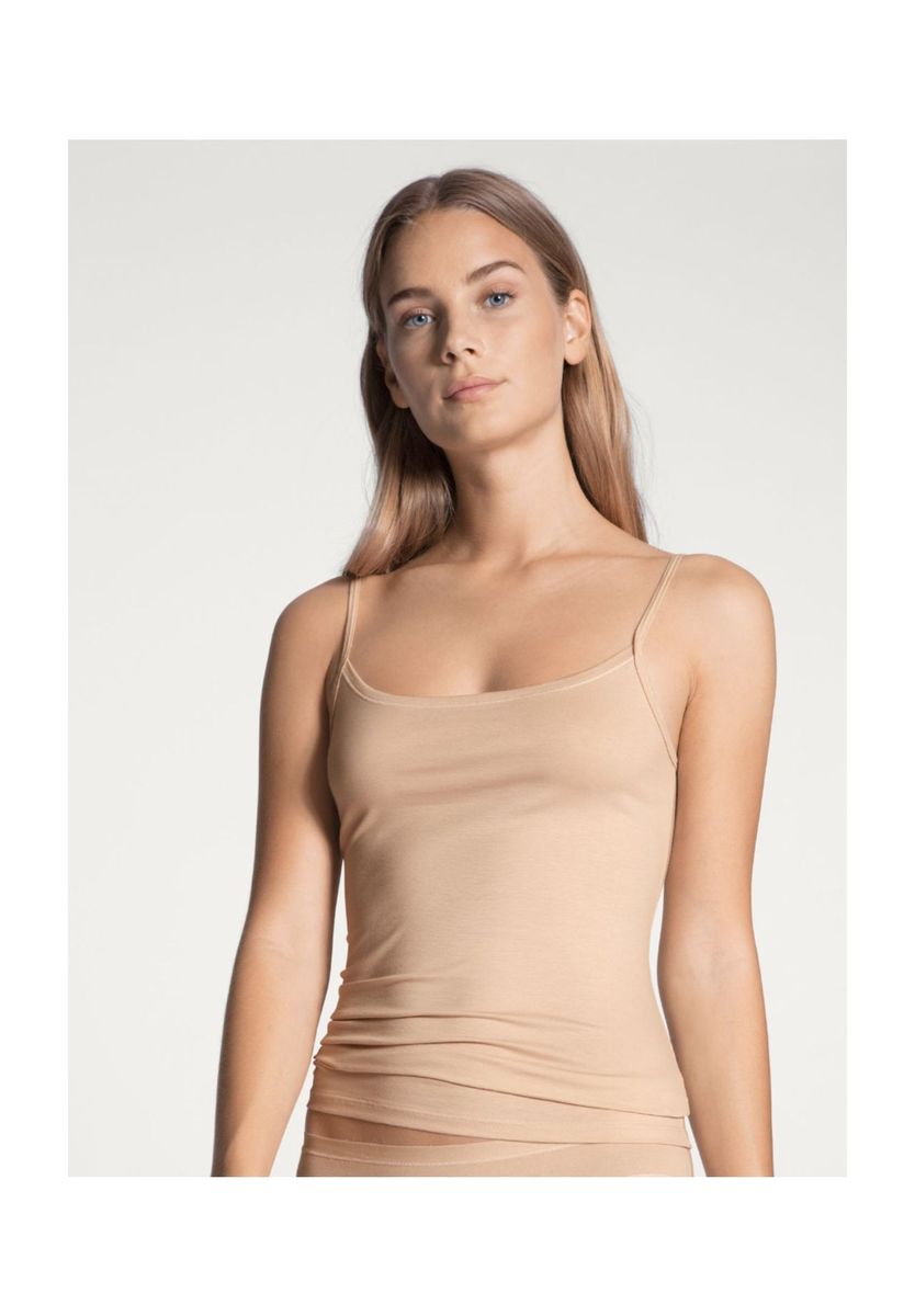 Klassisches Tanktop mit Spaghetti-Trägern