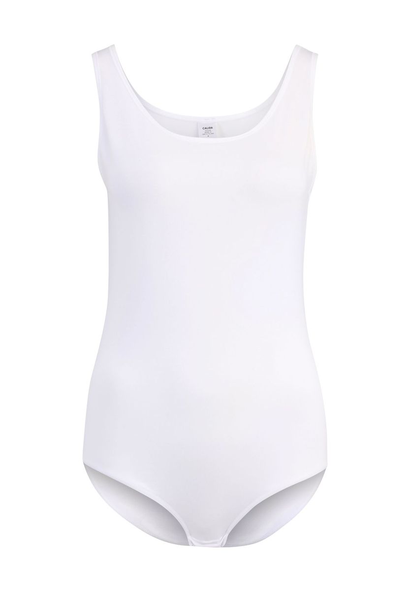 Ärmelloser Basic Body mit U-Ausschnitt