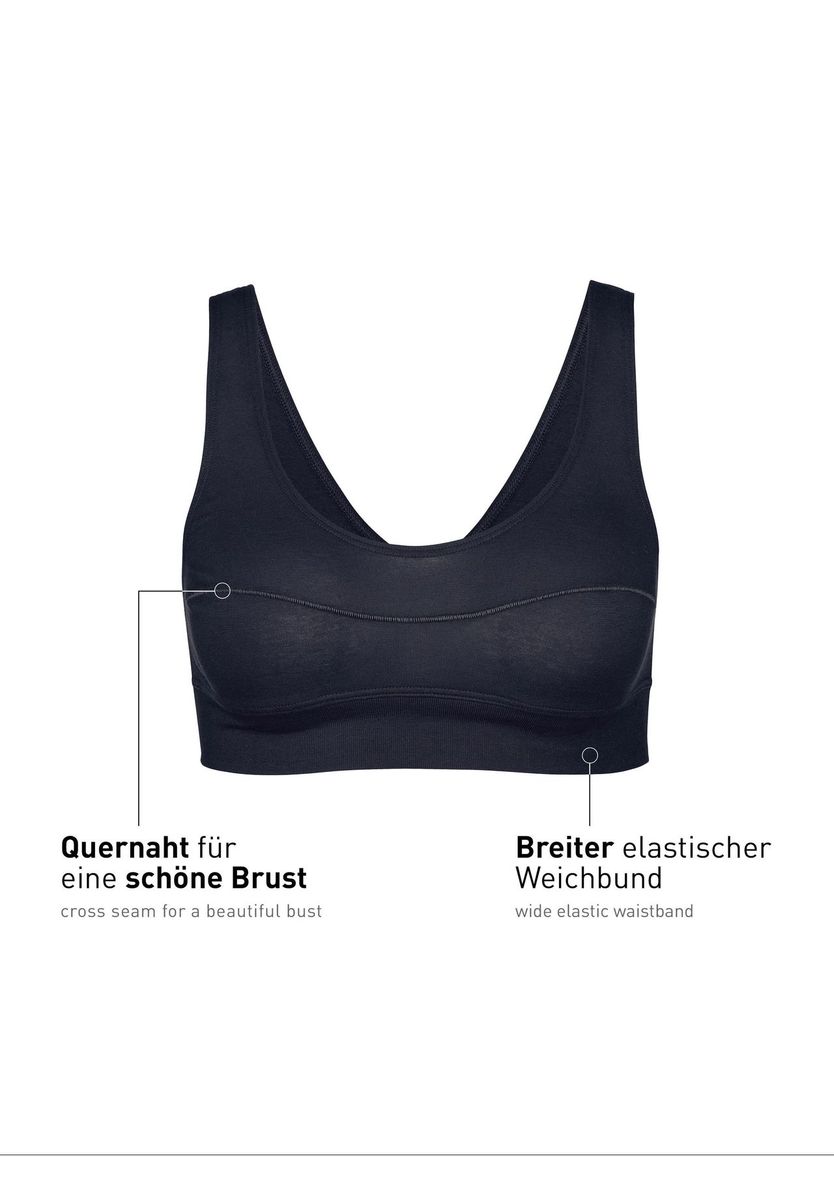 Elastisches Baumwoll-Komfort-Bustier