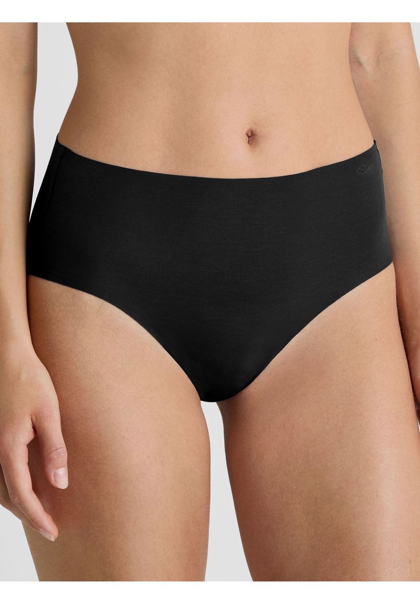 Nahtloser, mittelhoher Midi-Slip