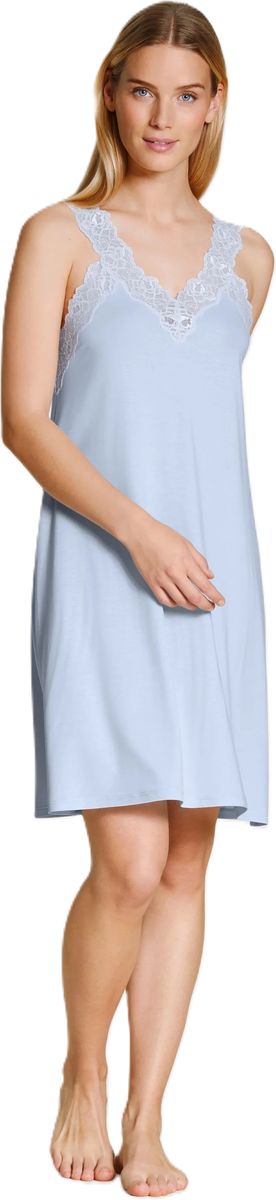 Elegantes Nachthemd mit Spitzenbesatz