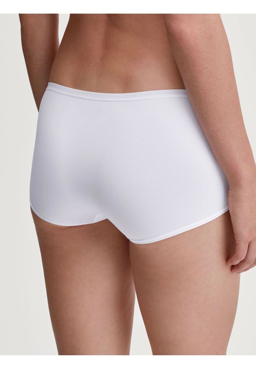 Nahtloser weißer Shorty-Slip