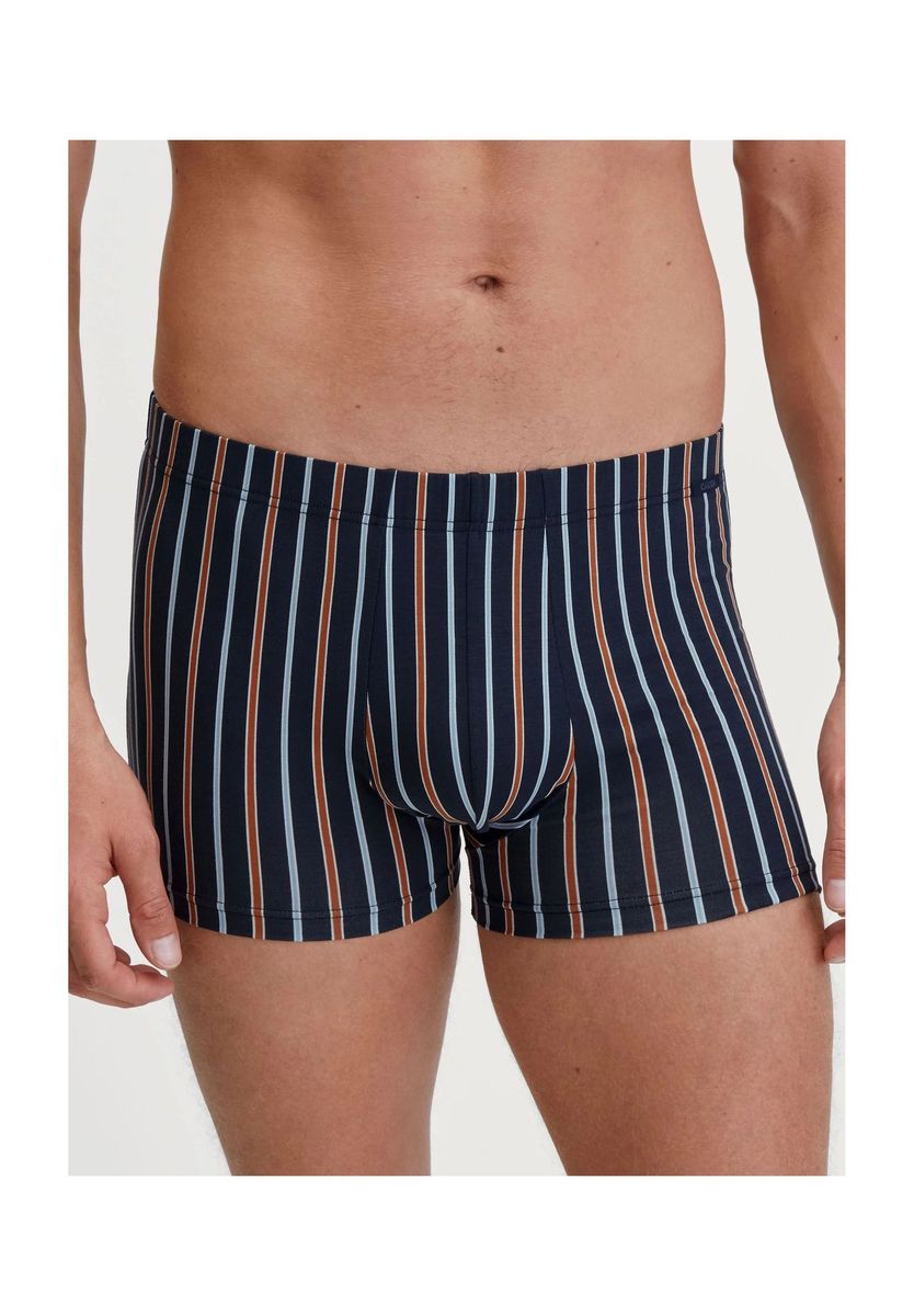 Gestreifte Boxer-Briefs aus Baumwollmischung