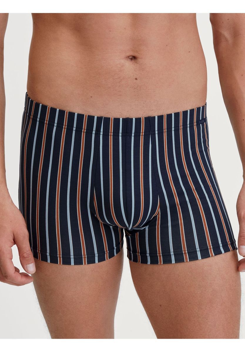 Gestreifte Boxer-Briefs aus Baumwollmischung