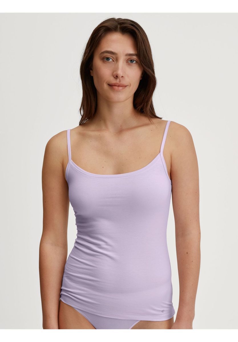 Bequemes Baumwoll-Spaghettiträger-Tanktop