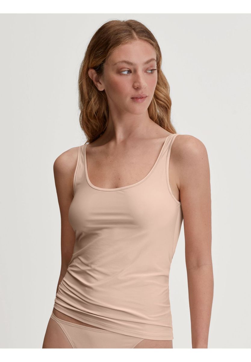 Schlichtes, nahtloses Tanktop