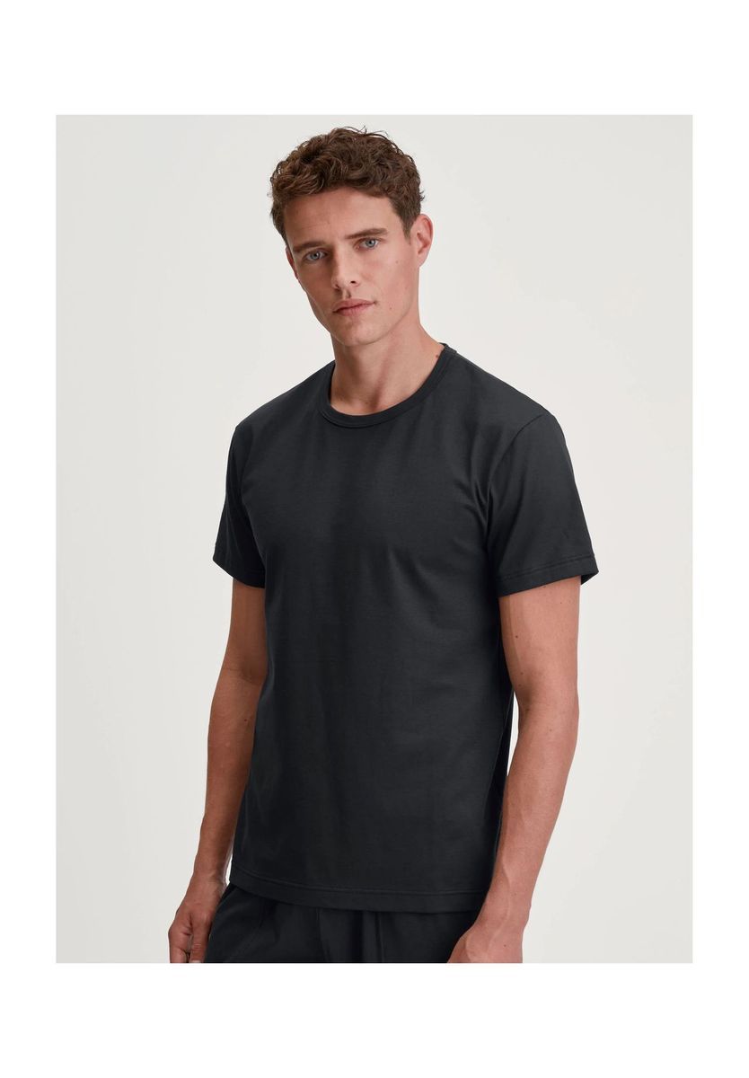 Klassisches Baumwoll-T-Shirt mit Rundhalsausschnitt