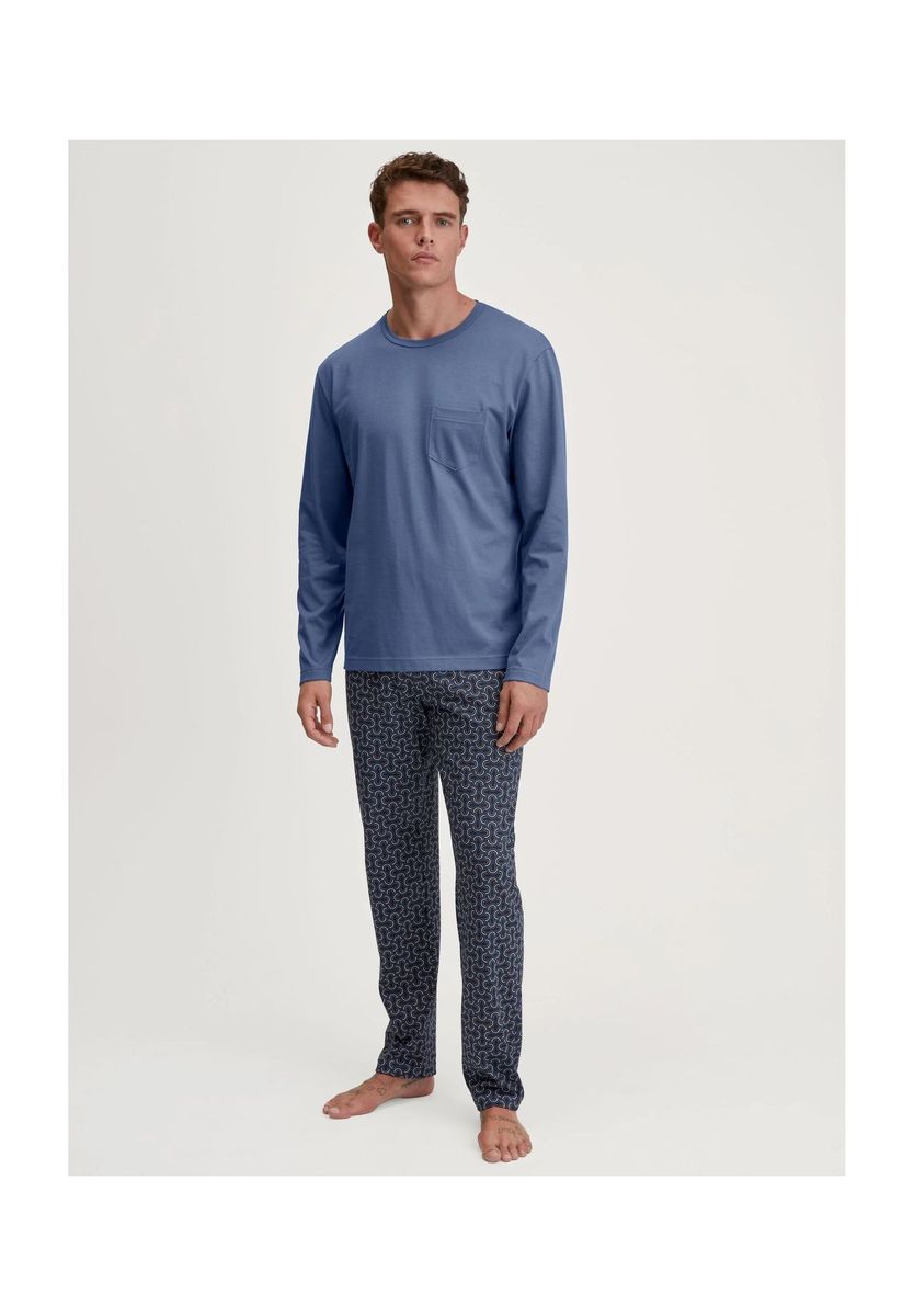 Herren Schlafanzug Set mit Entspannter Passform