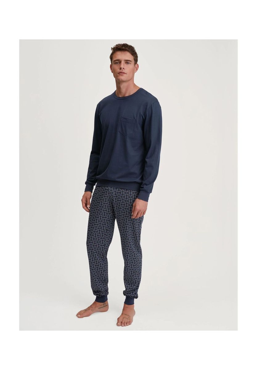 Herren Schlafanzug Set mit entspannter Passform