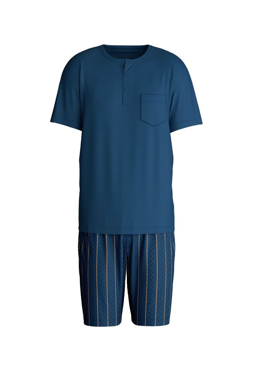 Herren Relaxed Fit Kurzer Schlafanzug