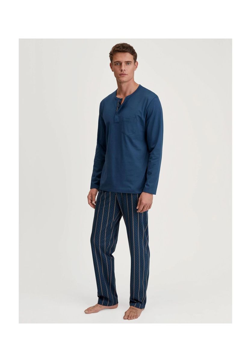 Herren Schlafanzug aus Bio-Baumwolle