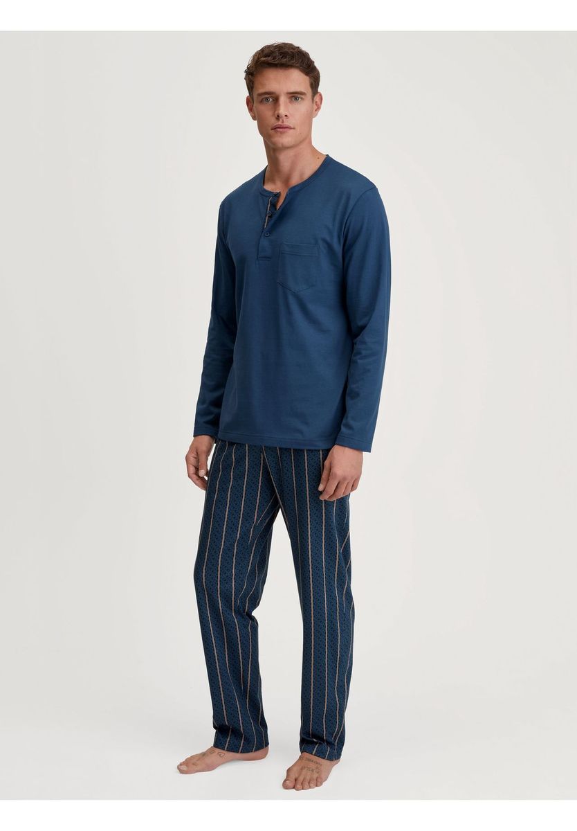 Herren Schlafanzug aus Bio-Baumwolle