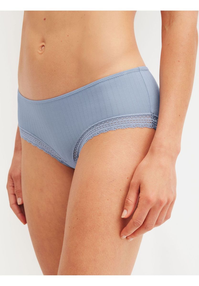 Elegante Hüftslips mit Spitzenbesatz