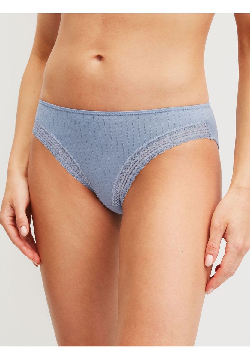 Slip mit Spitzendetails, tief sitzend