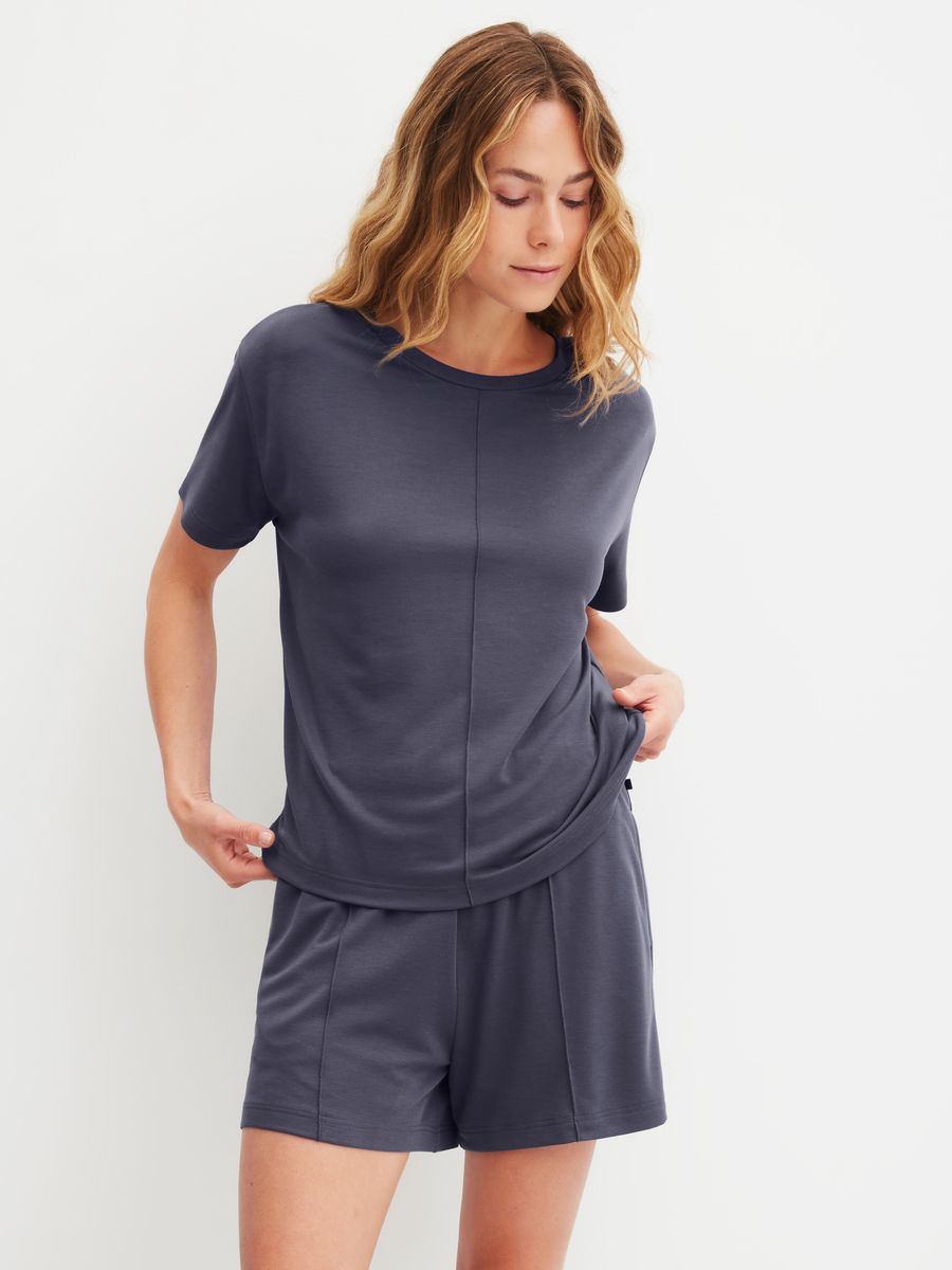 Locker geschnittene Lounge-Shorts