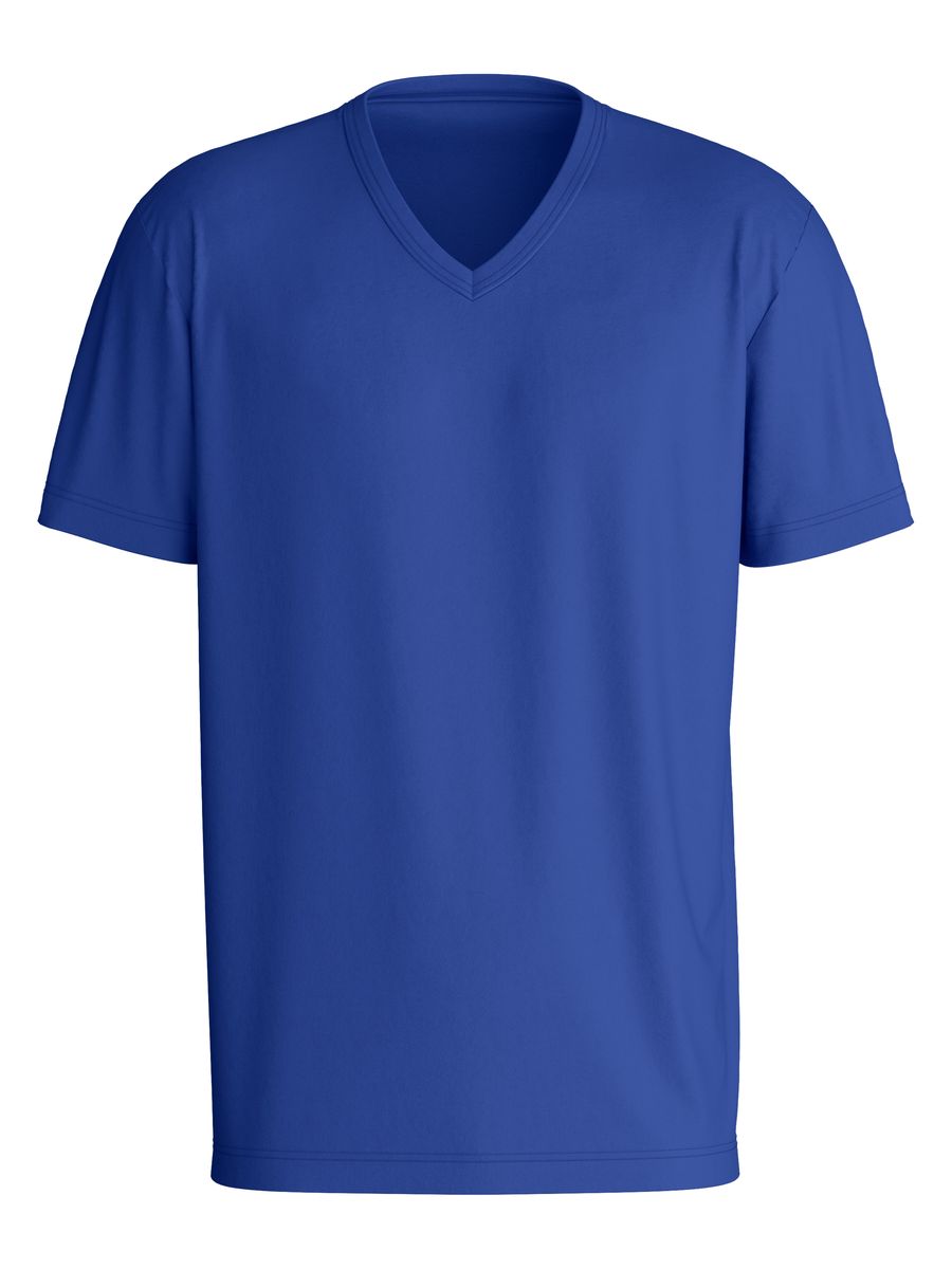 Klassisches Baumwoll T-Shirt mit Rundhalsausschnitt